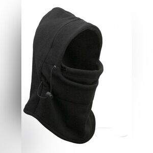 Black Fleece Hooded Balaclava
